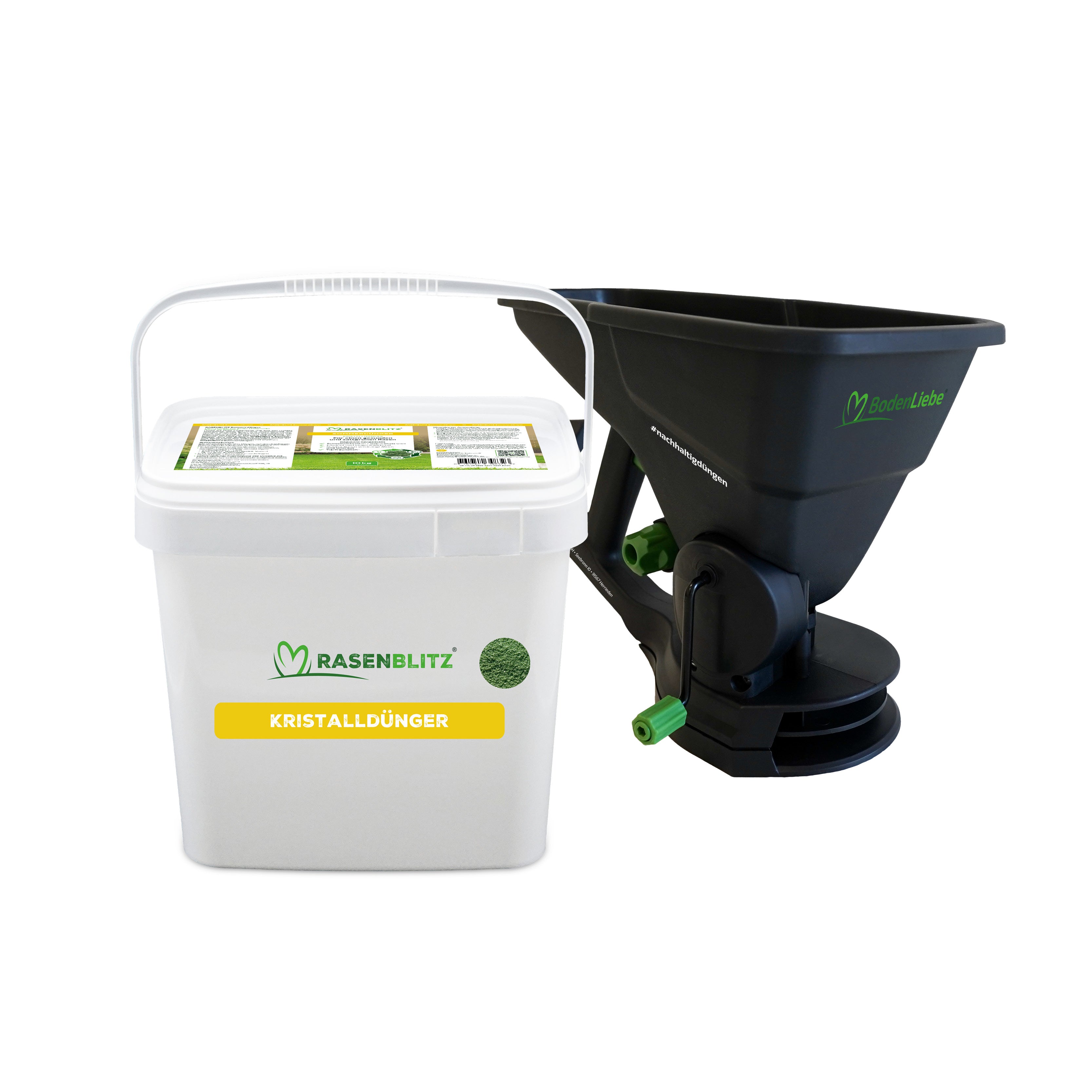 10kg für 100-250m² inkl. Handstreuer