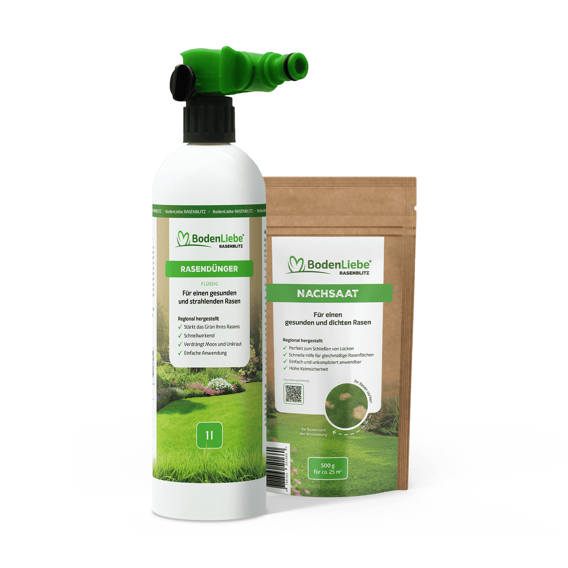 1L für 50-100m² inkl. 500g NACHSAAT