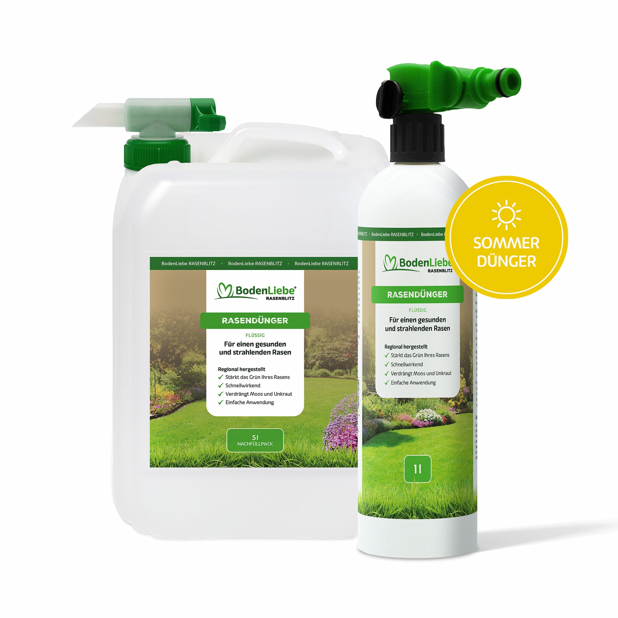 5L für 250-500m²  inkl. Sprühflasche