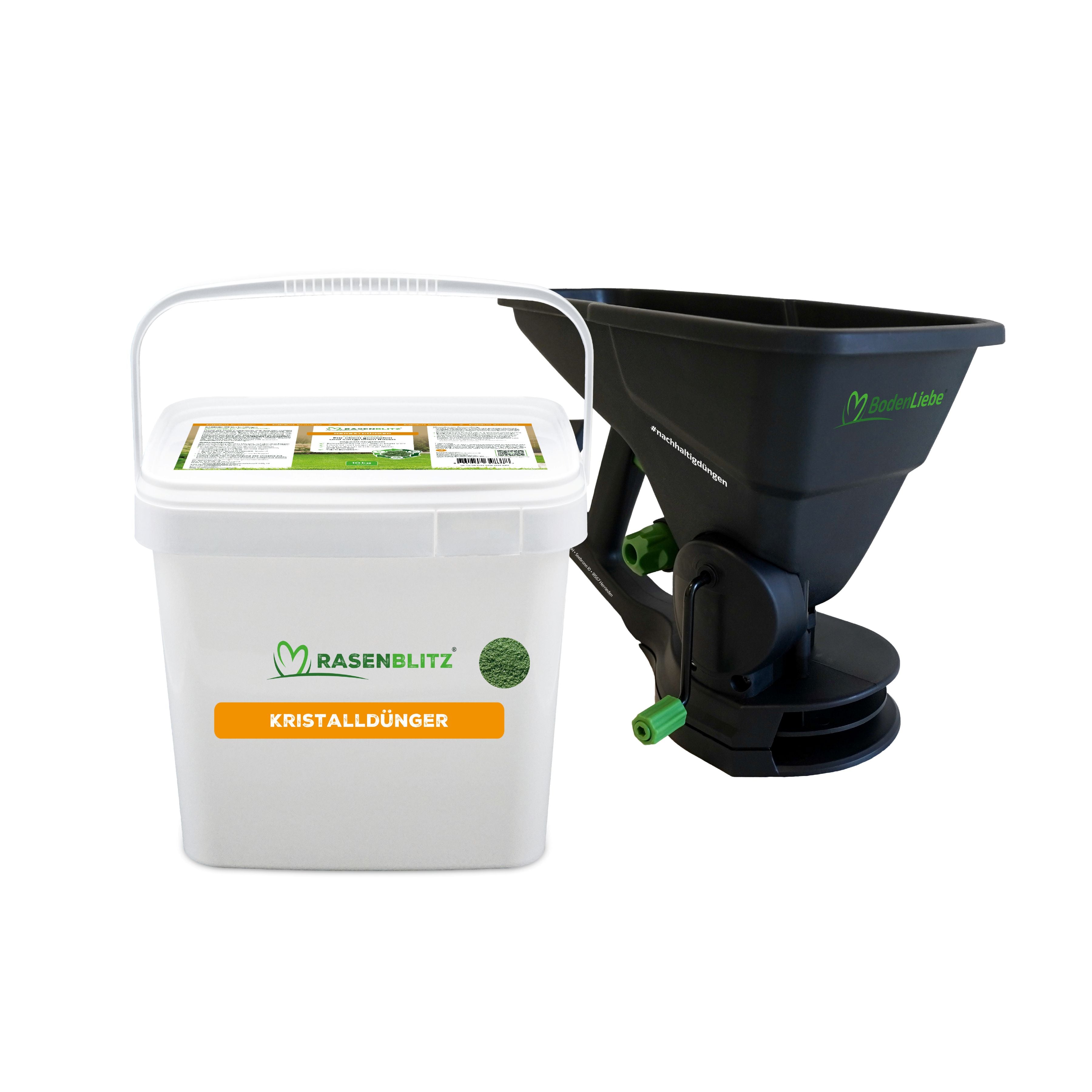 10kg für 100-250m² inkl. Handstreuer