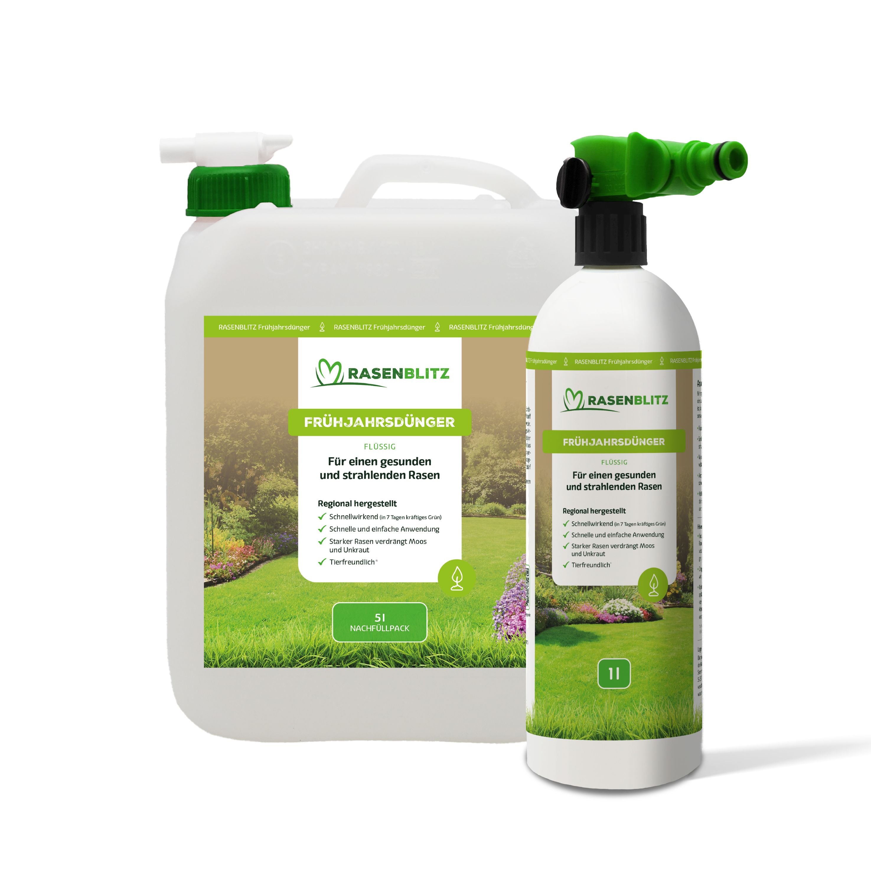 5L für 250-500m²  inkl. Sprühflasche