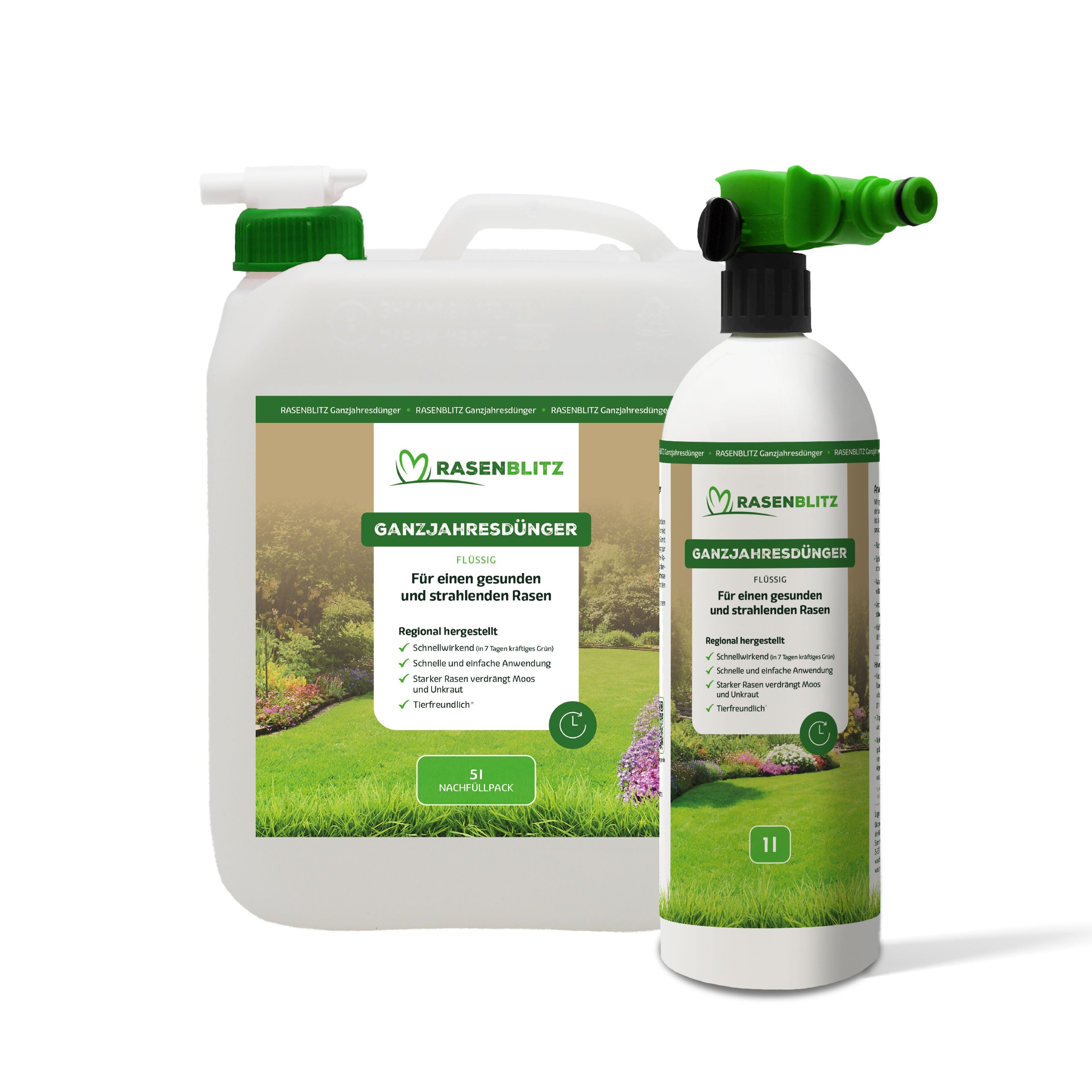 5L für 250-500m²  inkl. Sprühflasche