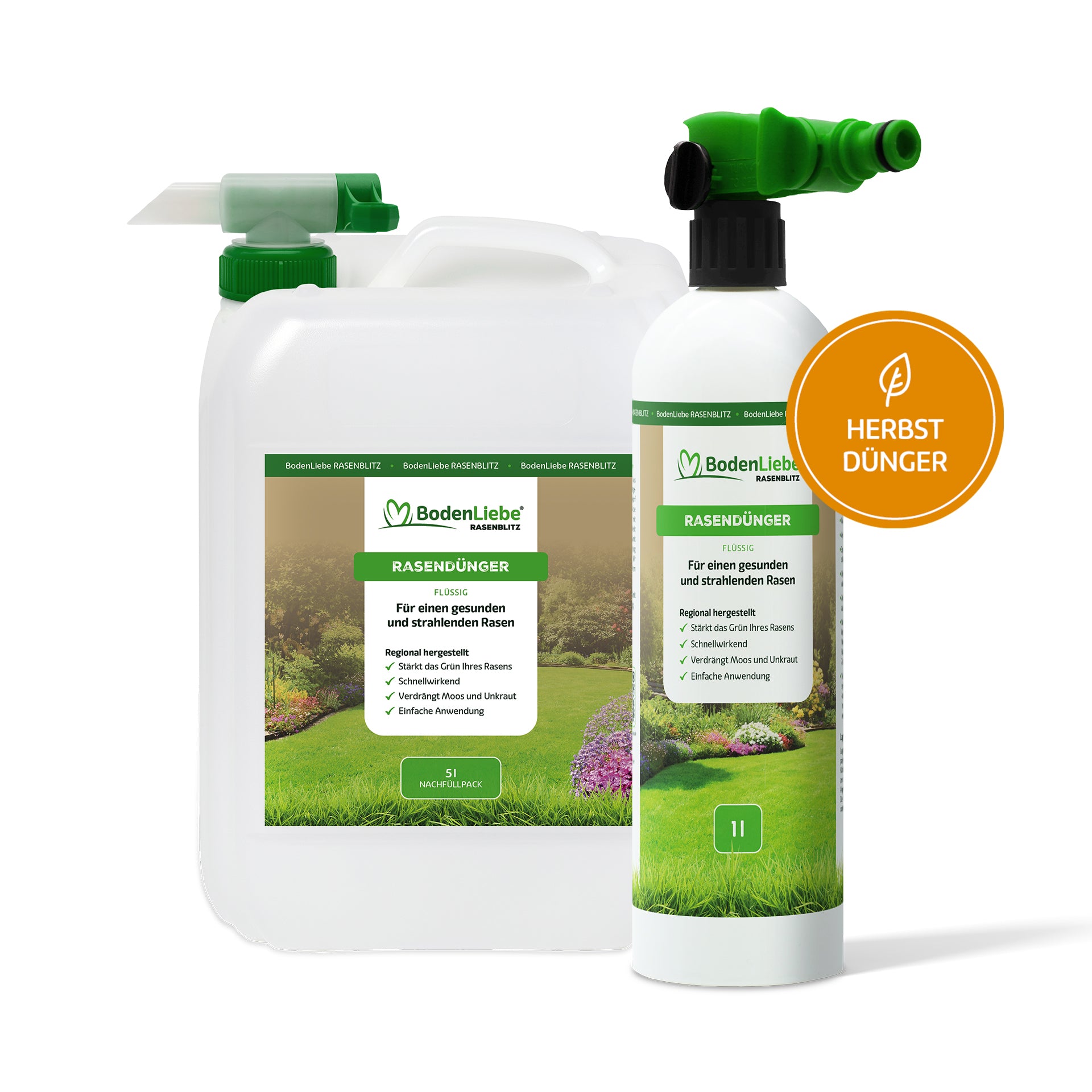 5L für 250-500m²  inkl. Sprühflasche