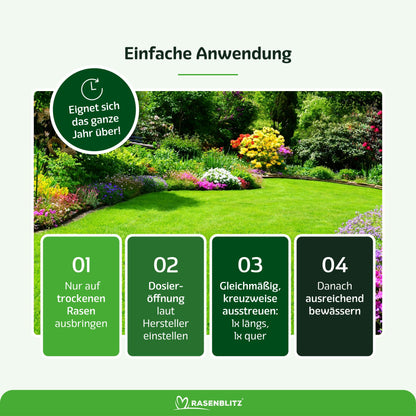 RASENBLITZ KRISTALLDÜNGER GANZJAHRESDÜNGER