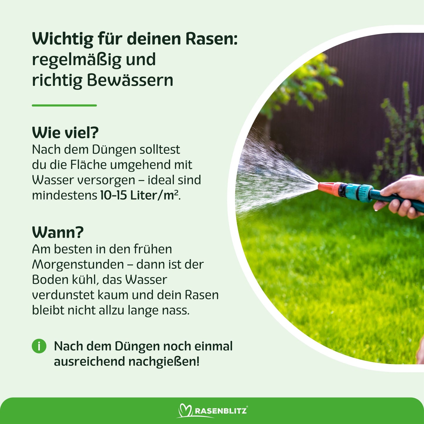 RASENBLITZ™ - SOMMERDÜNGER STARTER SET 1L + UNKRAUTSCHRECK