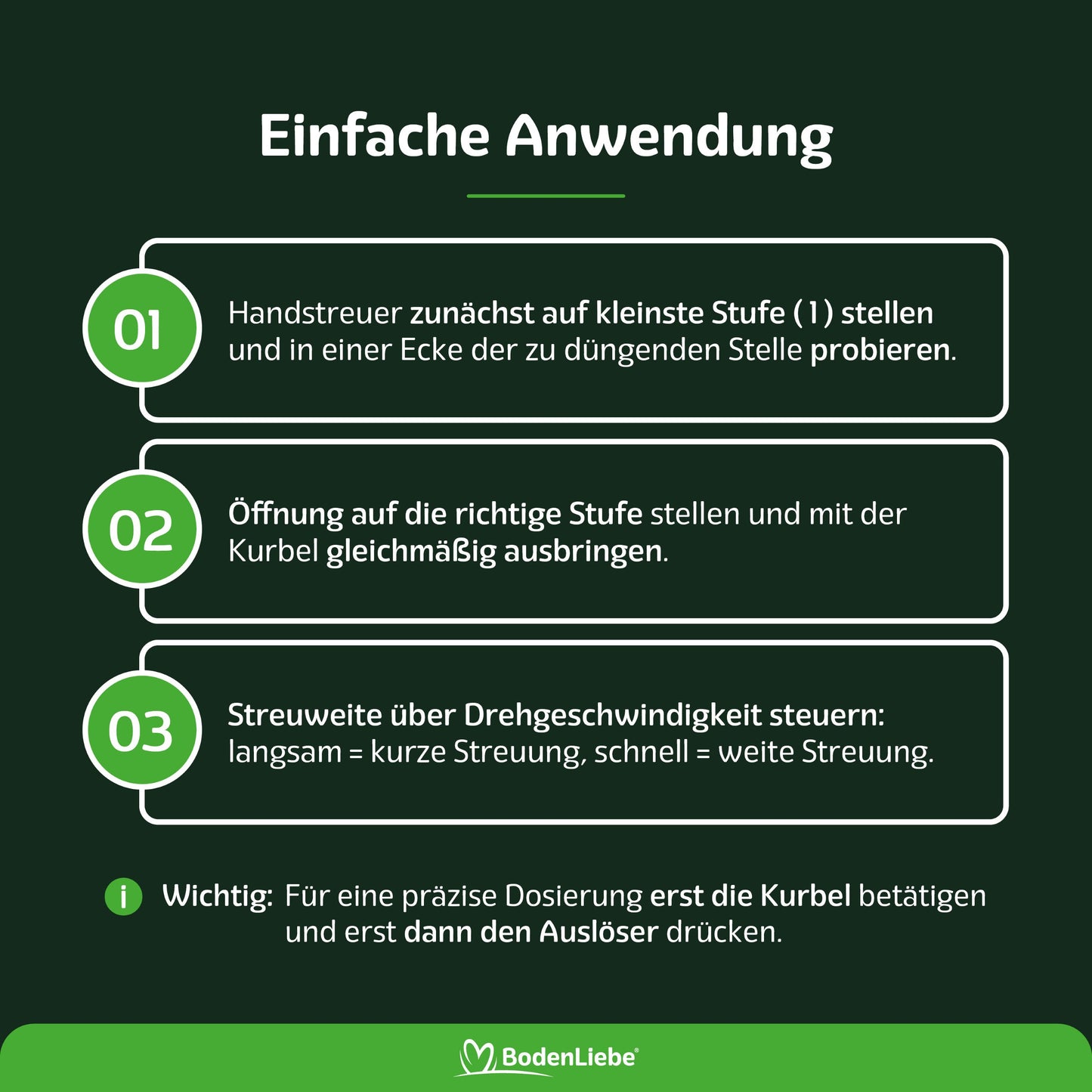 BODENLIEBE™ - HANDSTREUER