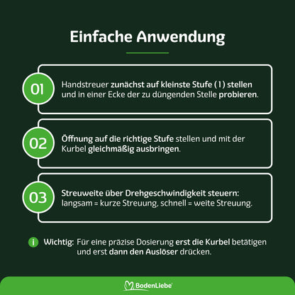 BODENLIEBE™ - HANDSTREUER