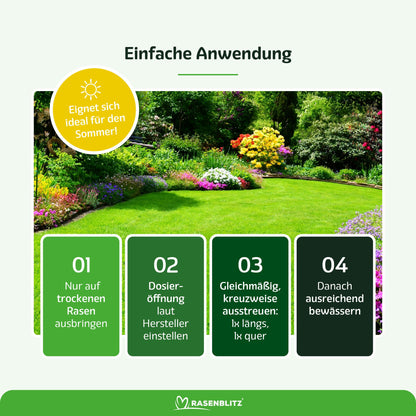 RASENBLITZ KRISTALLDÜNGER SOMMER SET