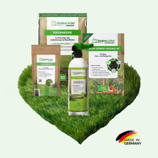 RASENBLITZ™ - FRÜHJAHRSDÜNGER STARTER SET 1L + NATURTALENT