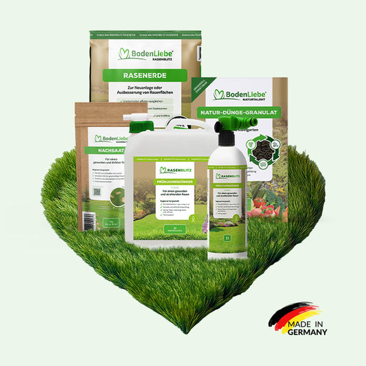 RASENBLITZ™ - FRÜHJAHRSDÜNGER STARTER SET 5L + NATURTALENT